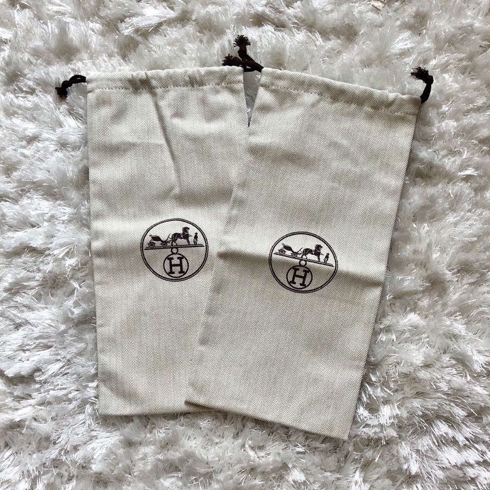 Hermès dustbags set